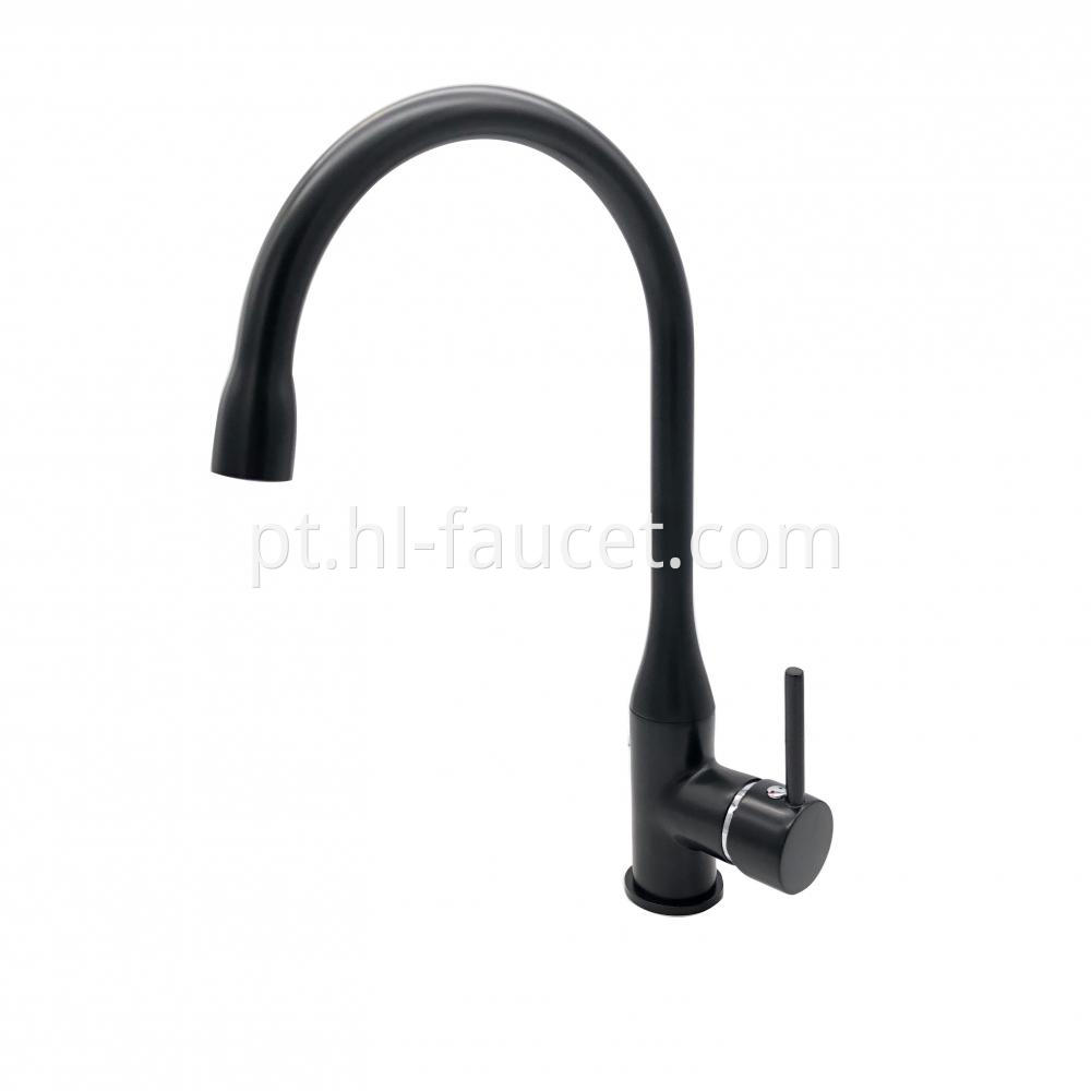 Matte Black Kitchen Faucet